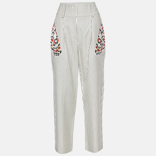 Printed Cotton & Wool Trousers M - Givenchy - Modalova