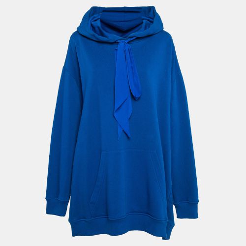 Cotton Fleece and Silk Ribbons Hoodie Dress S - Givenchy - Modalova