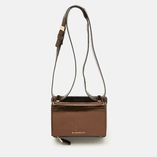 Leather Mini Pandora Box Shoulder Bag - Givenchy - Modalova