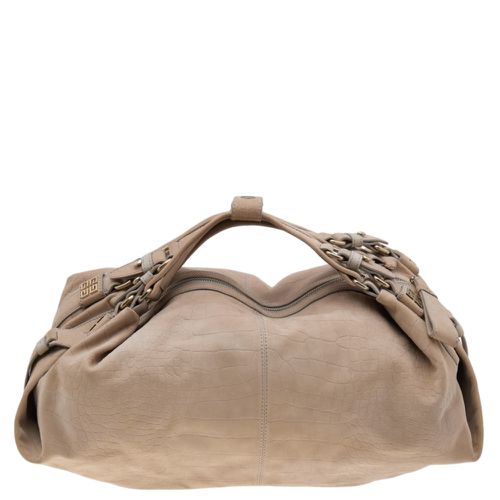 Givenchy Beige Leather Zip Hobo - Givenchy - Modalova