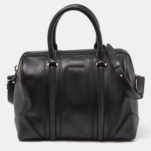 Leather Lucrezia Boston Bag - Givenchy - Modalova