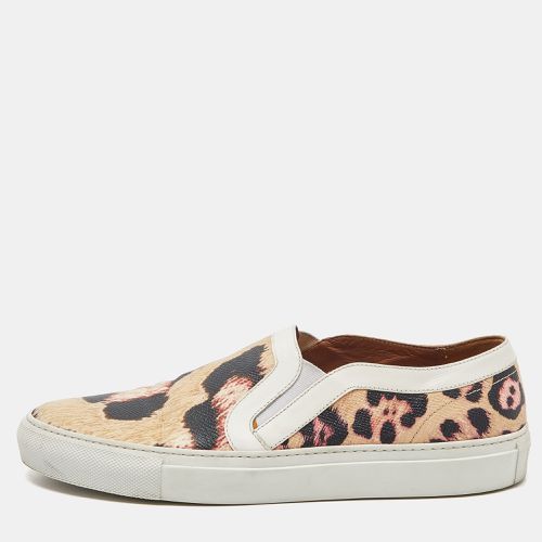 Tricolor Animal Print Leather Skate Basse New Sneakers Size 38 - Givenchy - Modalova