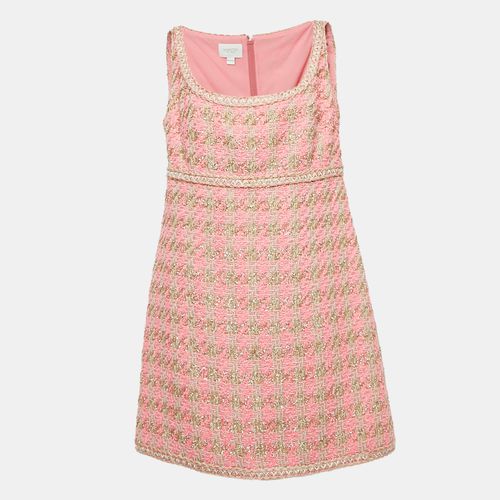 Lurex Tweed Sleeveless Mini Dress XL - Giambattista Valli - Modalova