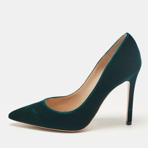 Dark Velvet Gianvito Pumps Size 36.5 - Gianvito Rossi - Modalova