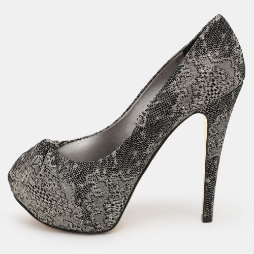 Lace Platform Pumps Size 37.5 - Gina - Modalova