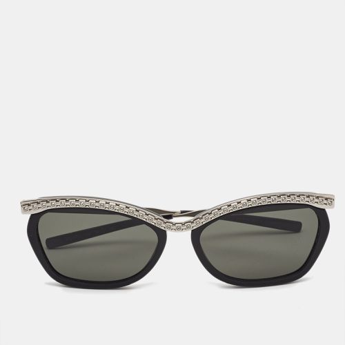 Silver GG0617S GG Crystals Cat Eye Sunglasses - Gucci - Modalova