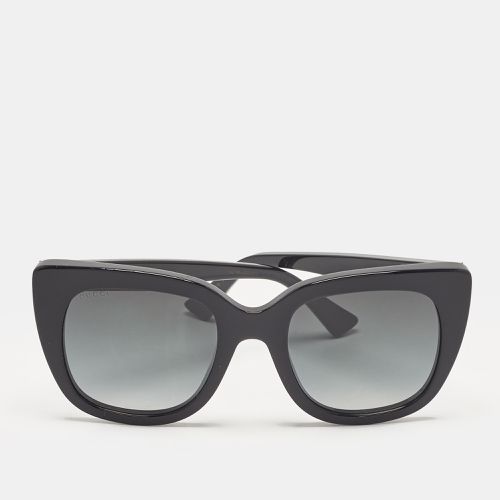 Gradient GG0163S Interlocking G Cat Eye Sunglasses - Gucci - Modalova