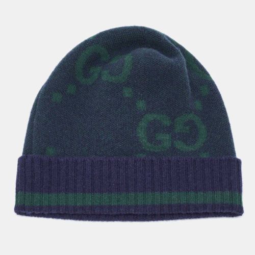 GG Cashmere Knit Beanie Hat M - Gucci - Modalova