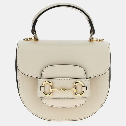 Leather Horsebit 1955 mini top handle bag - Gucci - Modalova