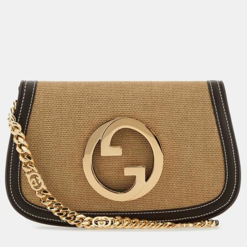 Canvas Blondie Shoulder Bag - Gucci - Modalova