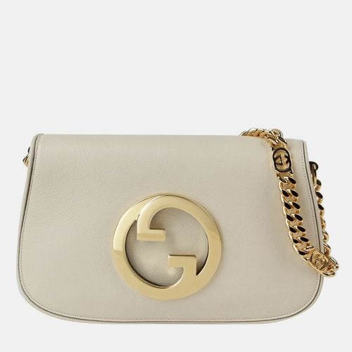 Gucci Blondie Leather Shoulder Bag - Gucci - Modalova