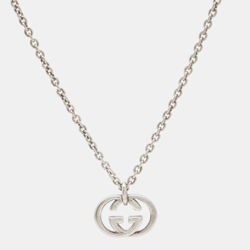 Interlocking G Sterling Necklace - Gucci - Modalova