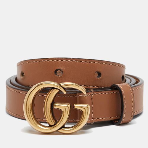 Leather GG Marmont Waist Belt 85 CM - Gucci - Modalova