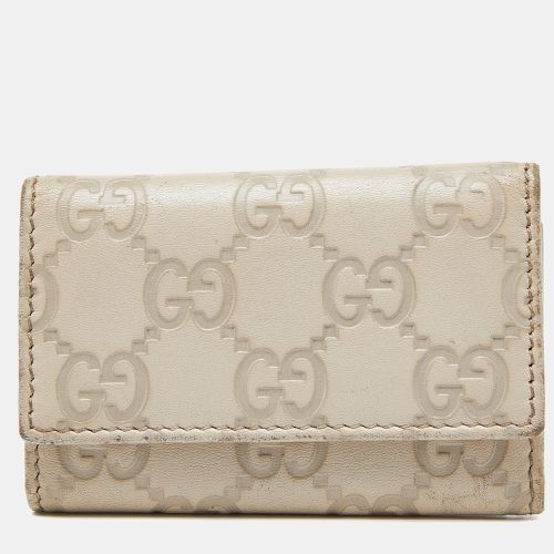 Ssima Leather Bow 6 Key Holder - Gucci - Modalova