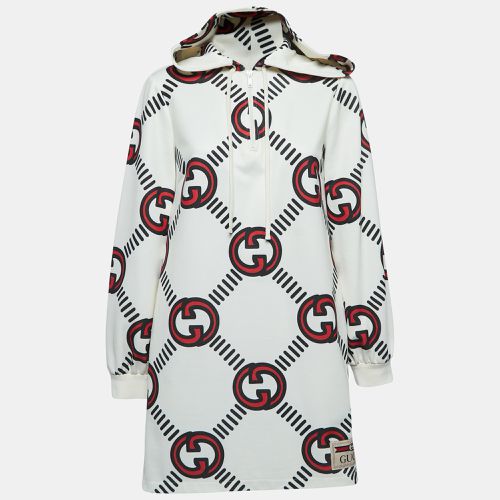 Logo Printed Jersey Hoodie Dress S - Gucci - Modalova