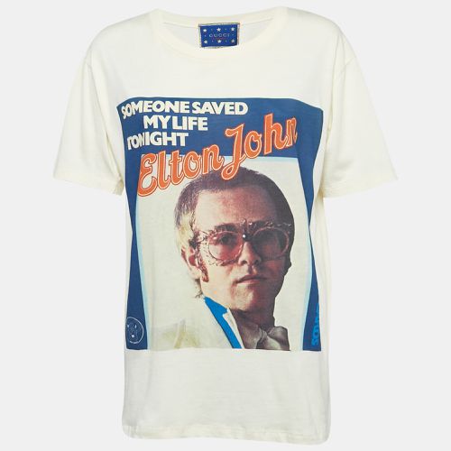 Elton John Printed Jersey T-Shirt M - Gucci - Modalova