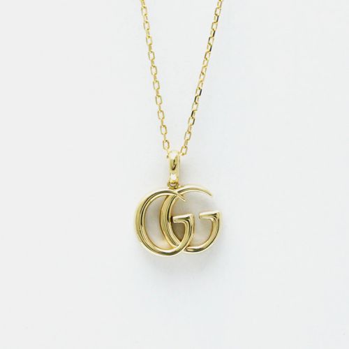 GG 18K Yellow No Stone Necklace - Gucci - Modalova