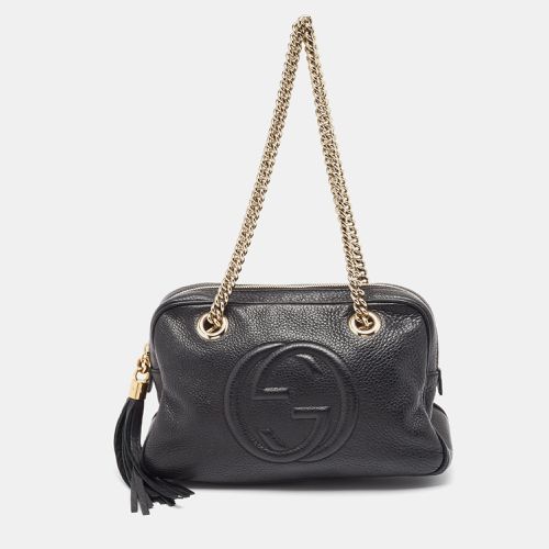 Leather Medium Soho Chain Shoulder Bag - Gucci - Modalova