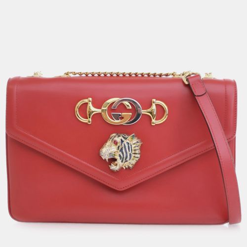 Medium Leather Rajah Crossbody Bag - Gucci - Modalova