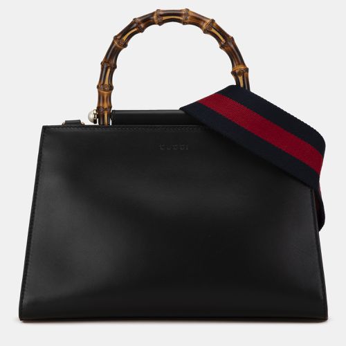 Small Leather Nymphaea Satchel - Gucci - Modalova