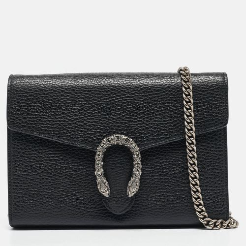 Leather Leather Dionysus Wallet On Chain - Gucci - Modalova