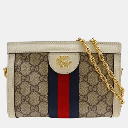 Ivory Ophidia Chain Pochette Shoulder Bag - Gucci - Modalova