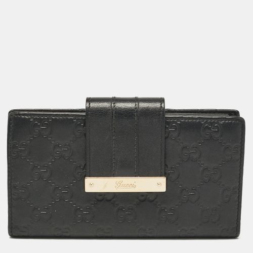 Ssima Leather New Ladies Web Continental Wallet - Gucci - Modalova