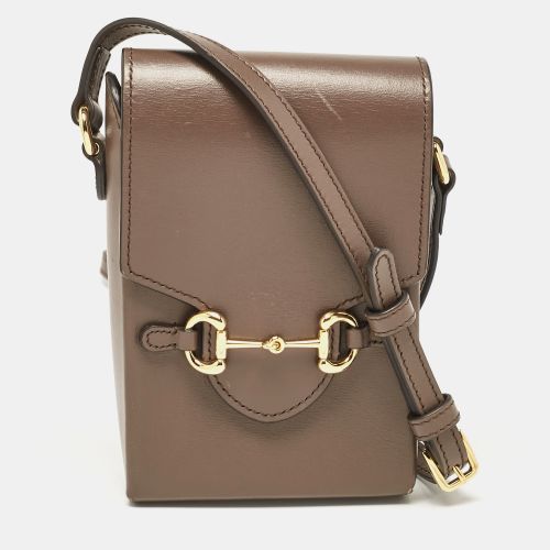 Leather Mini Horsebit 1955 Crossbody Bag - Gucci - Modalova