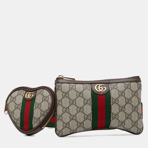 Coated Canvas GG Supreme Ophidia Heart Belt Bag - Gucci - Modalova