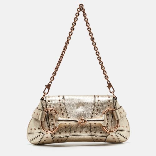 Light Leather Horsebit Pochette Bag - Gucci - Modalova