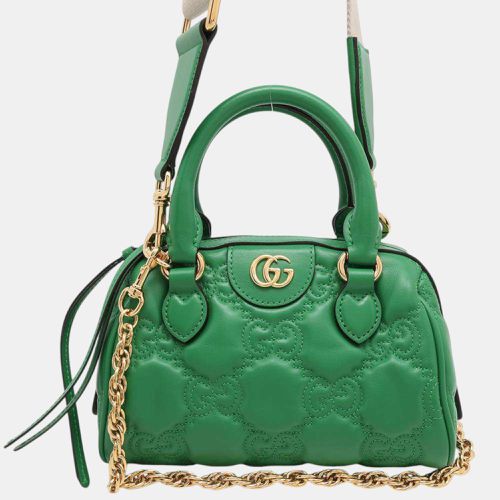 Ggmatelasse Mini Travel Bag Leather - Gucci - Modalova