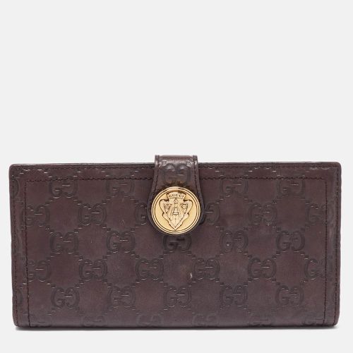 Ssima Leather Hysteria Continental Wallet - Gucci - Modalova