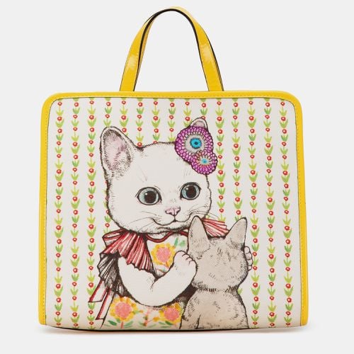 Yellow Canvas Yuko Higuchi Childrens Tote Bag - Gucci - Modalova