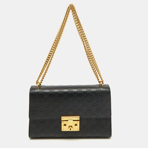 Ssima Leather Medium Padlock Shoulder Bag - Gucci - Modalova