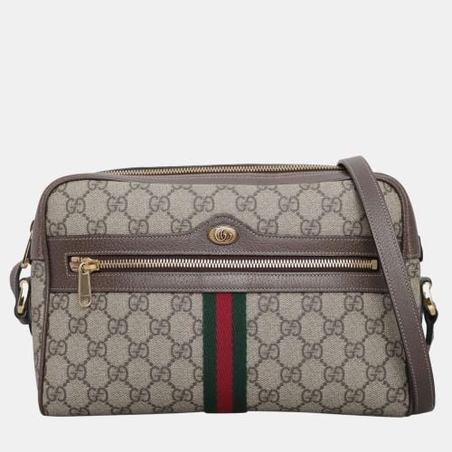 GG Supreme Canvas Leather Ophidia Crossbody Bag - Gucci - Modalova