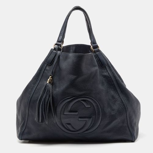 Leather Large Soho Shopper Tote - Gucci - Modalova