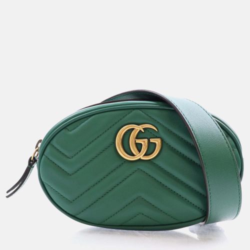 Leather GG Marmont Belt Bag - Gucci - Modalova