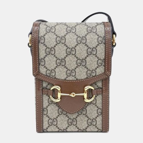 GG Canvas Horsebit 1955 Mini Crossbody Bag - Gucci - Modalova