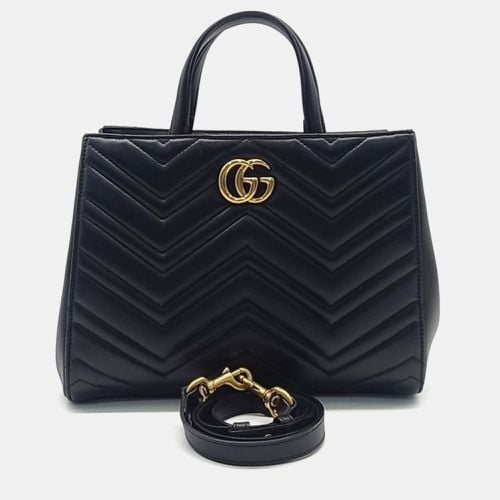 Leather GG Marmont Matelasse Tote Bag - Gucci - Modalova