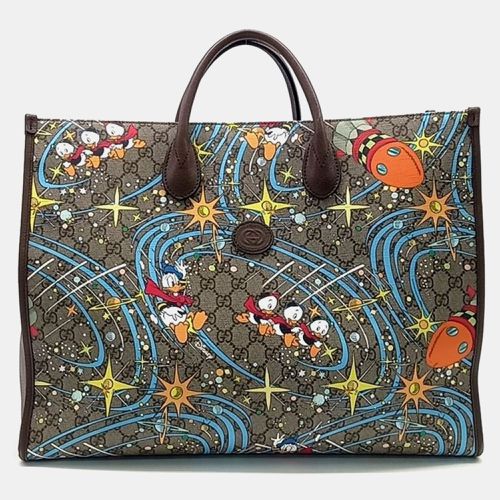 Multicolor GG Canvas Donald Duck Tote Bag - Gucci - Modalova