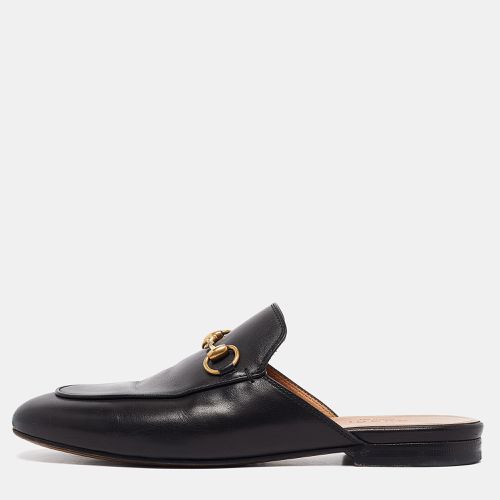 Leather Princetown Flat Mules Size 36 - Gucci - Modalova