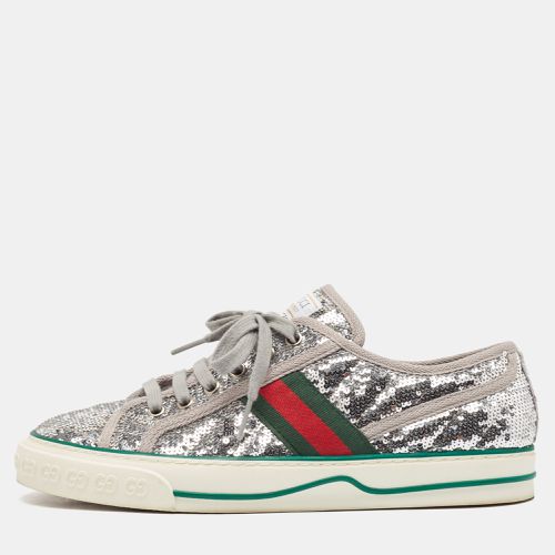 Sequins Tennis 1977 Lace Up Sneakers Size 39 - Gucci - Modalova