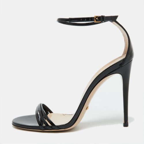 Patent Leather Ilse Ankle Strap Sandals Size 36.5 - Gucci - Modalova