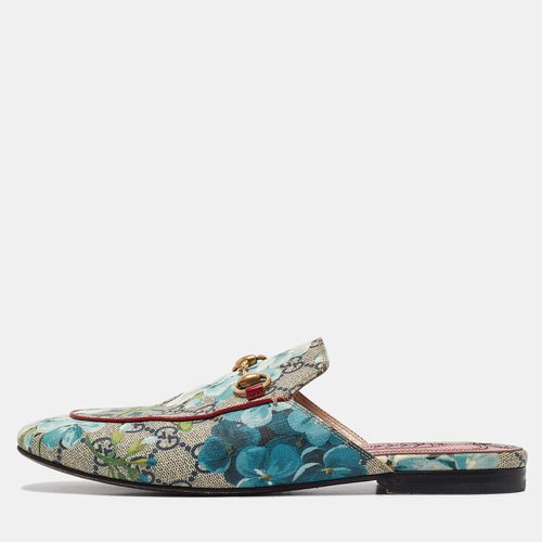 Flower Print Princetown Flat Mules Size 37 - Gucci - Modalova