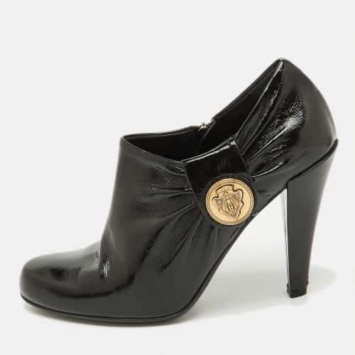 Patent Leather Hysteria Ankle Booties Size 38.5 - Gucci - Modalova