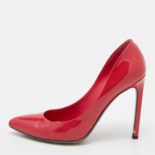 Patent Leather Pointed Toe Pumps Size 38.5 - Gucci - Modalova