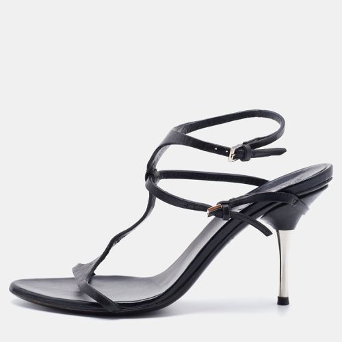 Leather Strappy Sandals Size 37.5 - Gucci - Modalova