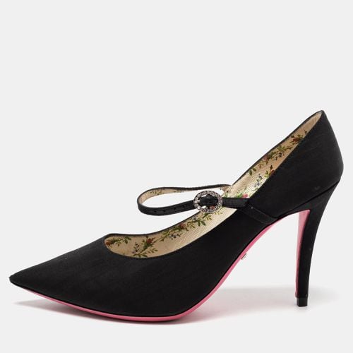 Fabric Virginia Mary Jane Pumps Size 36.5 - Gucci - Modalova