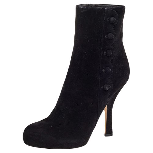 Suede Ankle Length Boots Size 40 - Dolce & Gabbana - Modalova