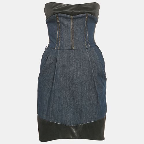 Denim Strapless Mini Dress S - Dolce & Gabbana - Modalova